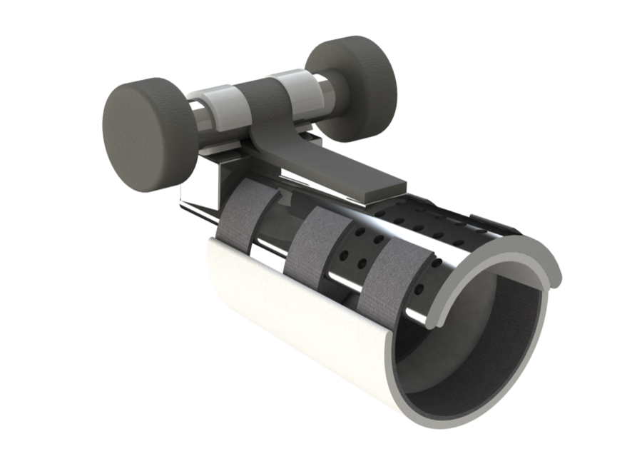 No-Touch-Bell, an assistive device that enables hands-free weight lifting